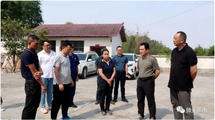 謝金翔、鄭昭帶隊開展巡林督查，督導森林防火工作