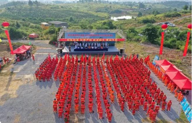 永州市南部地區(道縣)2023年跨區域森林火災撲救實戰演練舉行